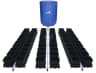 SYSTEM 2Pot 60x 15L 400L Tank